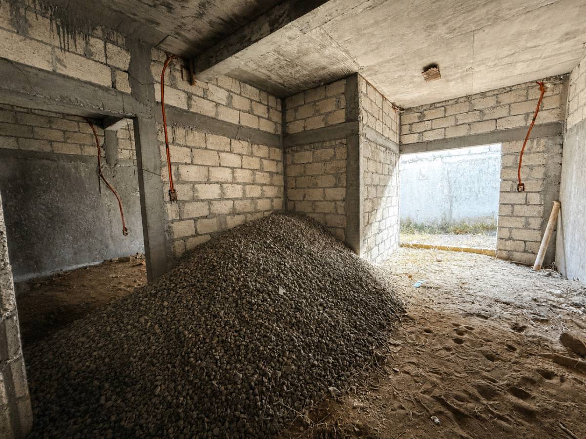 Terreno con construcción en obra negra 1 nivel - Miniatura 5
