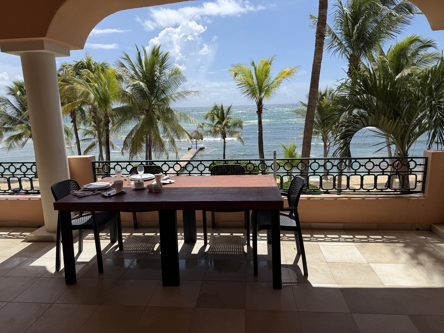 Departamento frente al mar en Quinta del Sol, Puerto Aventuras